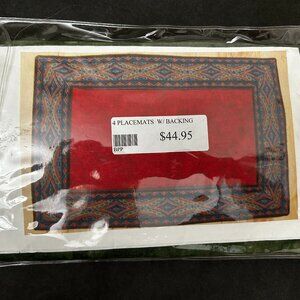 Quilting Kit | 4 Placemats w/Backing